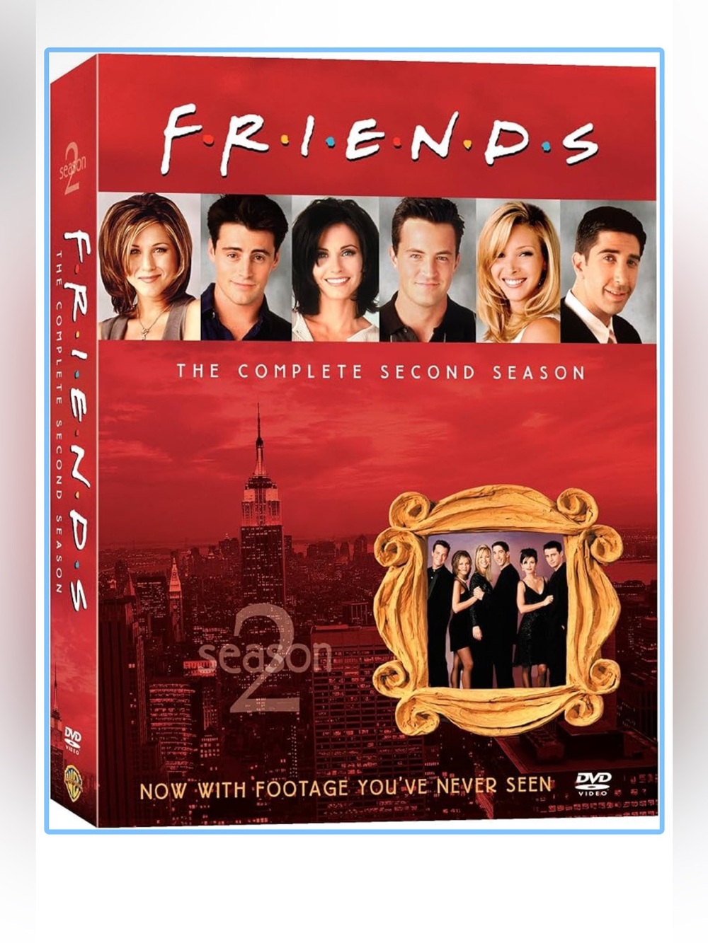 F•R•I•E•N•D•S: The Complete 2️⃣ & 3️⃣ Season - DVD Box Set | NEW sealed boxes.